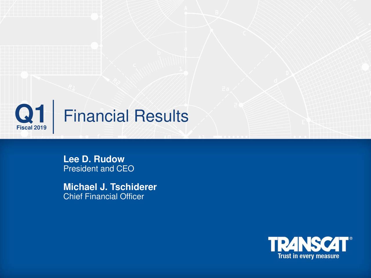 Q1       Financial Results