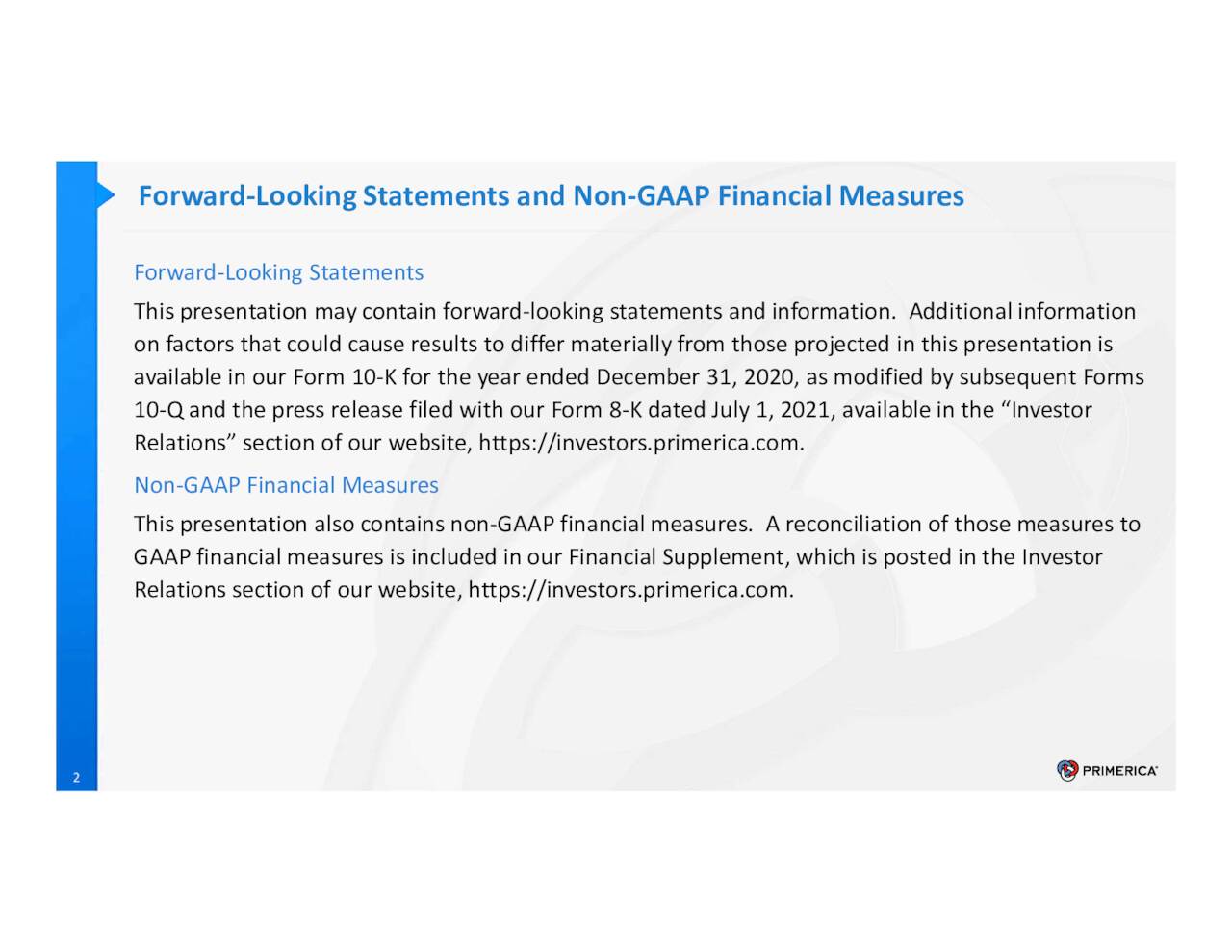 Primerica, Inc. 2021 Q4 Results Earnings Call Presentation (NYSE