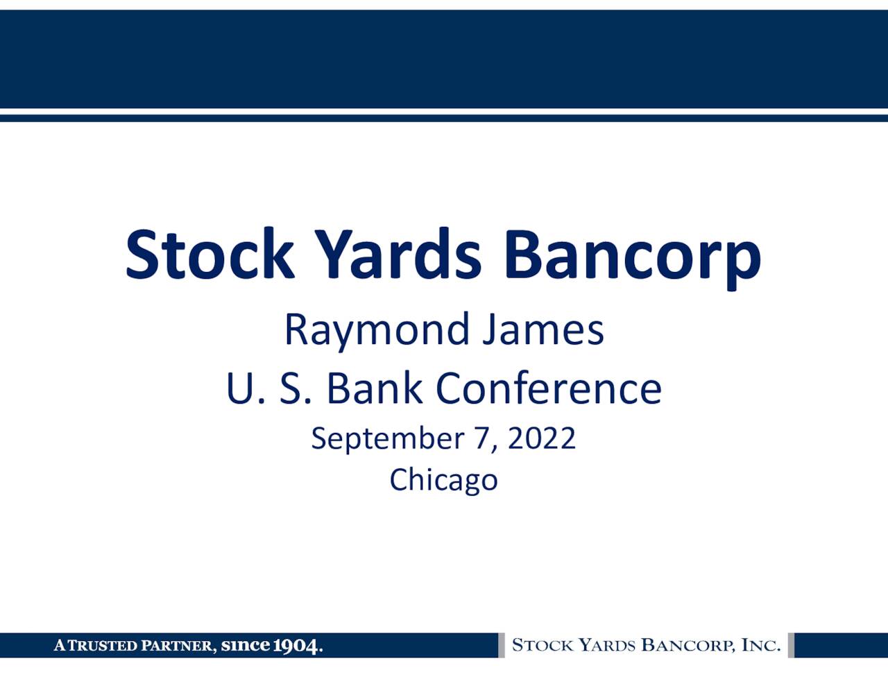 u.s. bancorp investor presentation