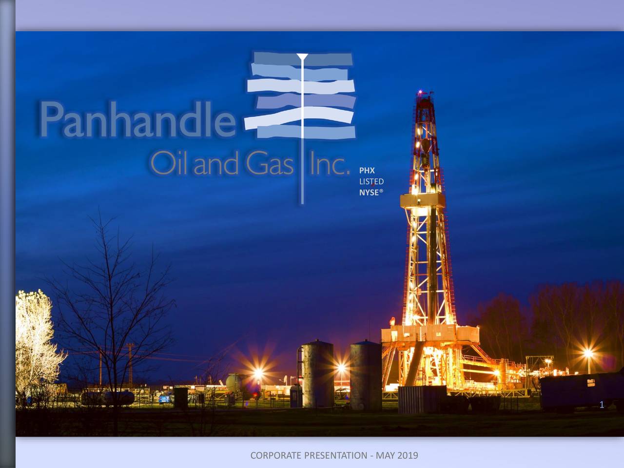 Panhandle Oil And Gas Stock Price