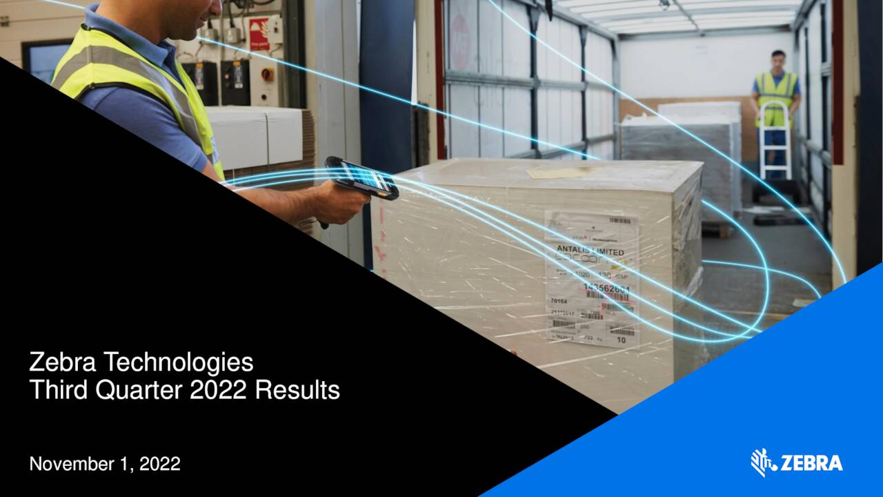 Zebra Technologies Corporation 2022 Q3 Results Earnings Call