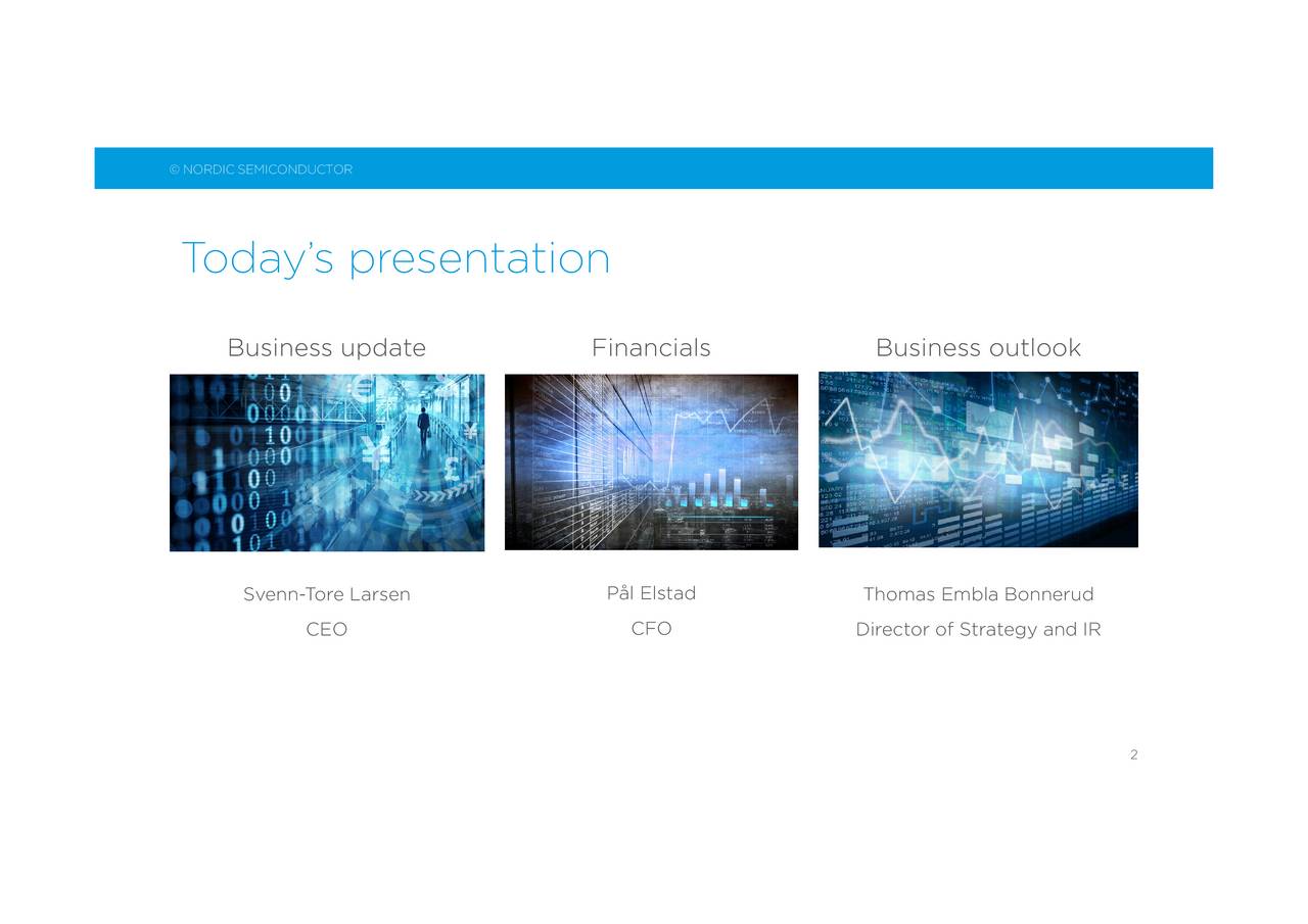 NORDIC SEMICONDUCTOR ASA 2017 Q3 Results Earnings Call Slides (OTCMKTSNDCVF) Seeking Alpha