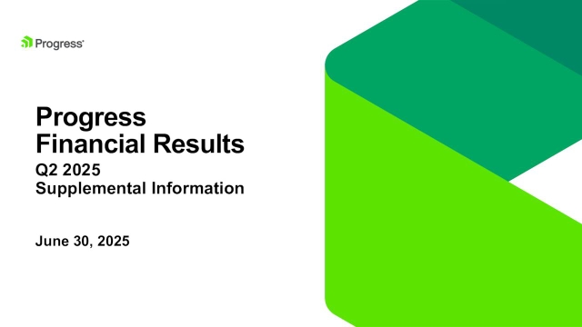 Progress Software Corporation 2025 Q2 - Results - Earnings Call ...