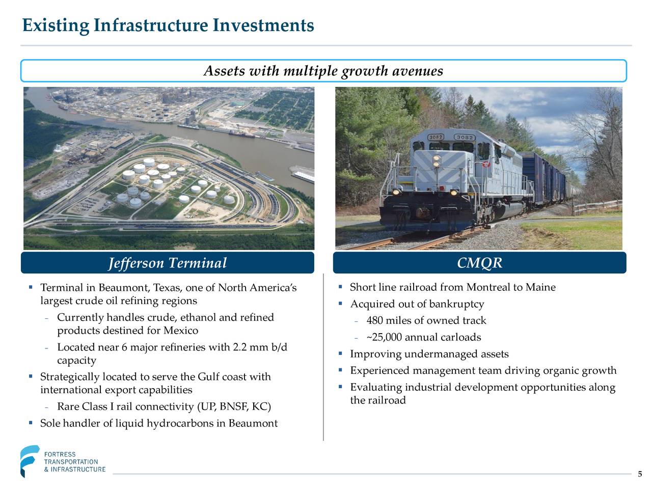 Fortress Transportation and Infrastructure Investors (FTAI) Presents At - Fortress Transportation And Infrastructure