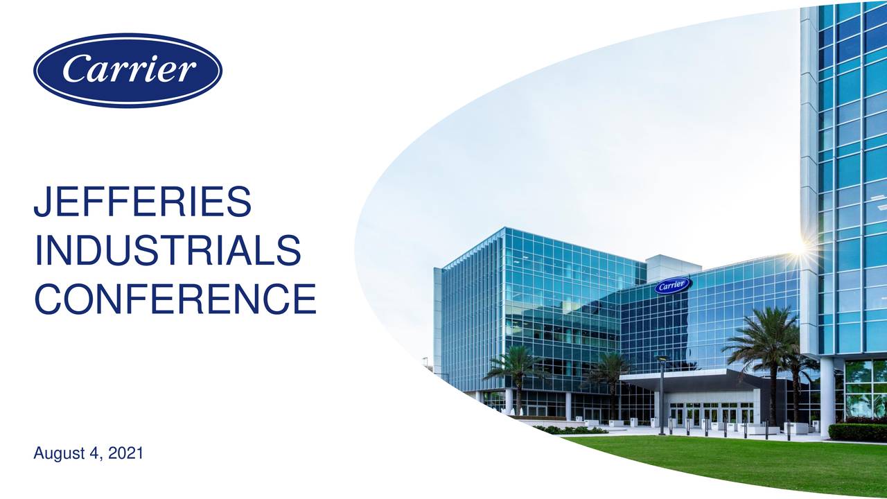 Carrier Global (CARR) Jefferies Virtual Industrials Conference