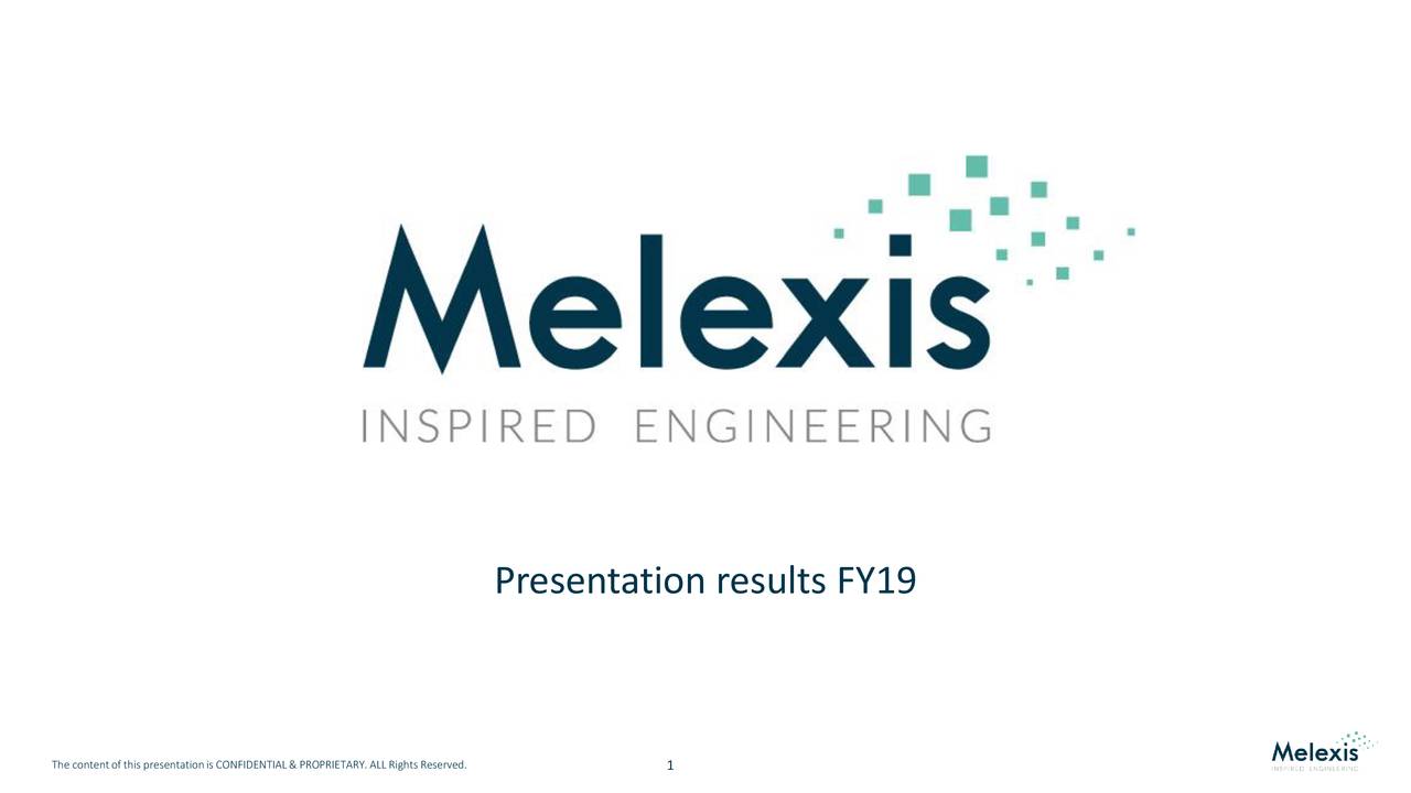Melexis Nv Ieper 2019 Q4 Results Earnings Call Presentation Otcmkts Mlxsf Seeking Alpha