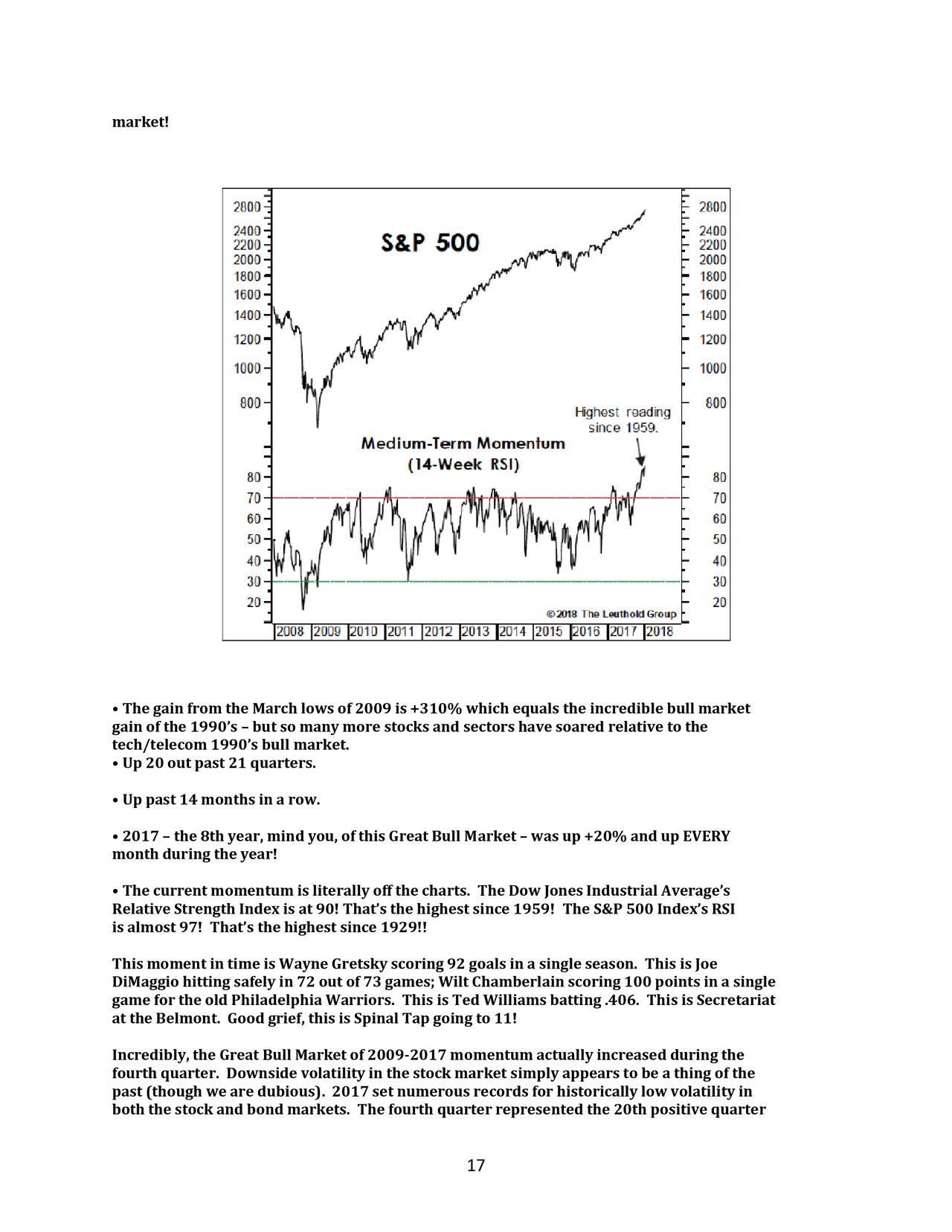 Wedgewood Partners Fourth Quarter 2018 Client Letter The Charles