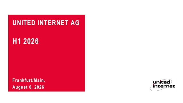 United Internet AG 2026 Q2 - Results - Earnings Call Presentation ...