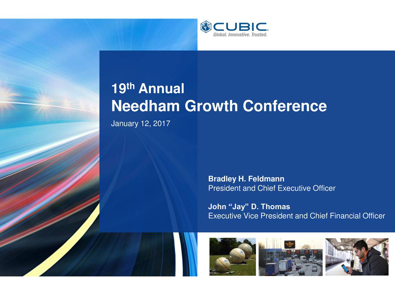 Cubic (CUB) Presents at 19th Annual Needham Growth Conference (NYSECUB