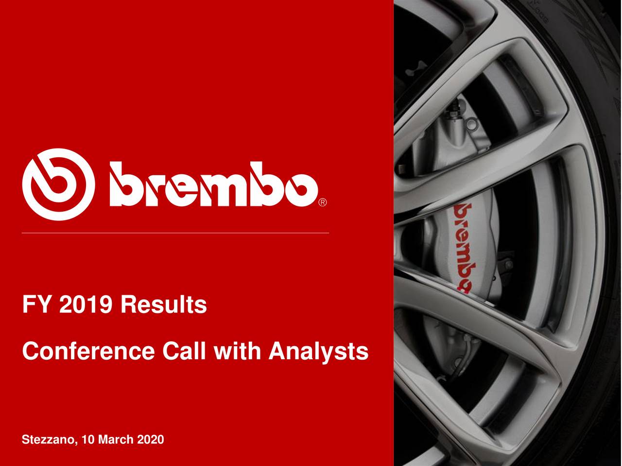 FY 2019 Results