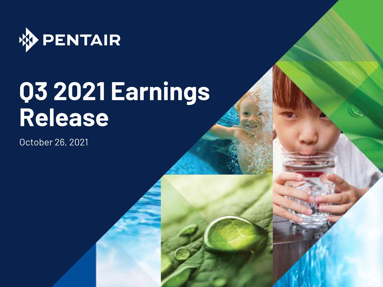 Pentair plc 2021 Q3 Results Earnings Call Presentation (NYSEPNR