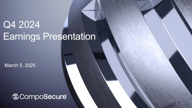 CompoSecure, Inc. 2024 Q4 - Results - Earnings Call Presentation (NYSE ...