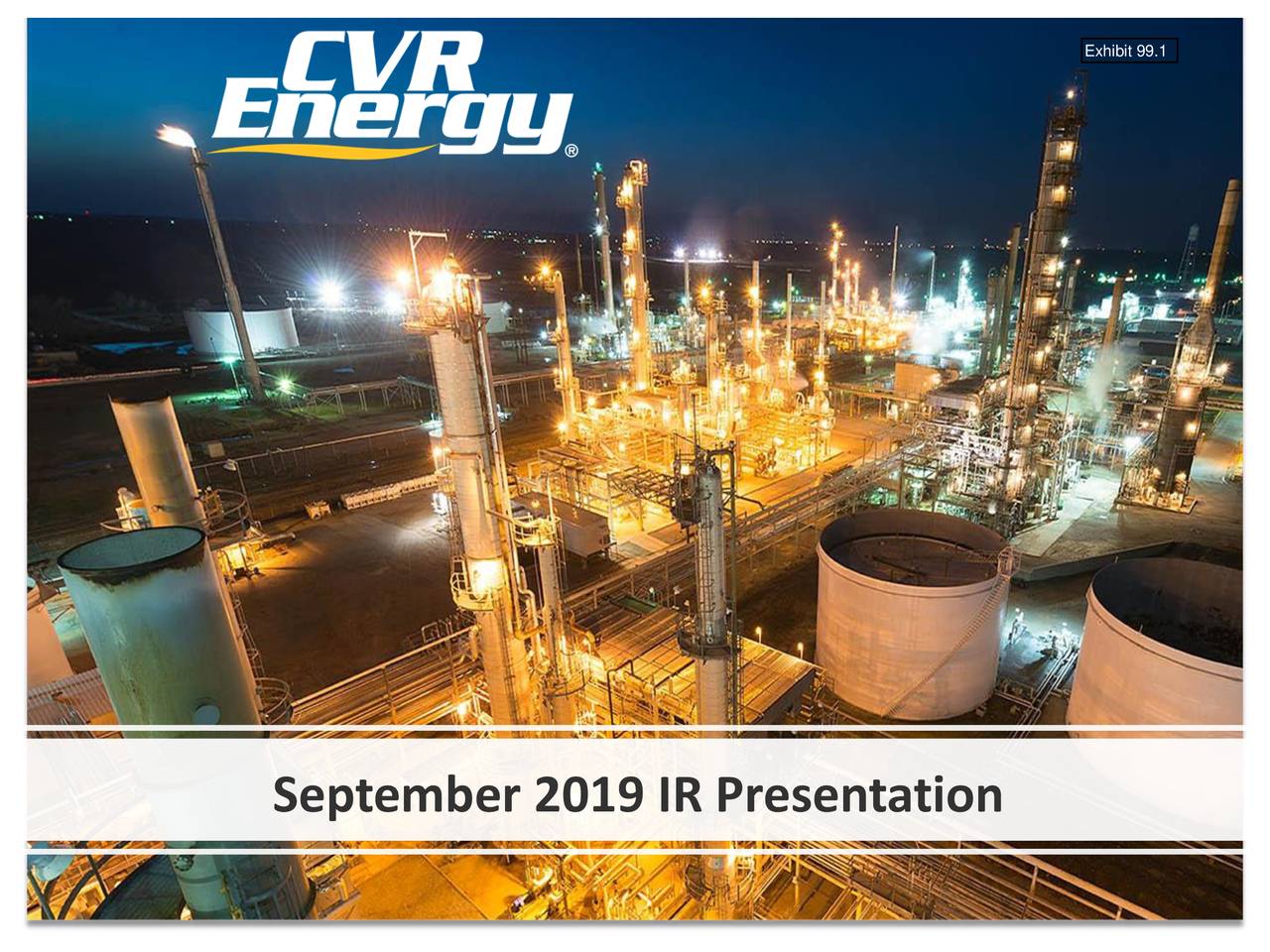 CVR Energy (CVI) Investor Presentation - Slideshow (NYSE:CVI) | Seeking ...