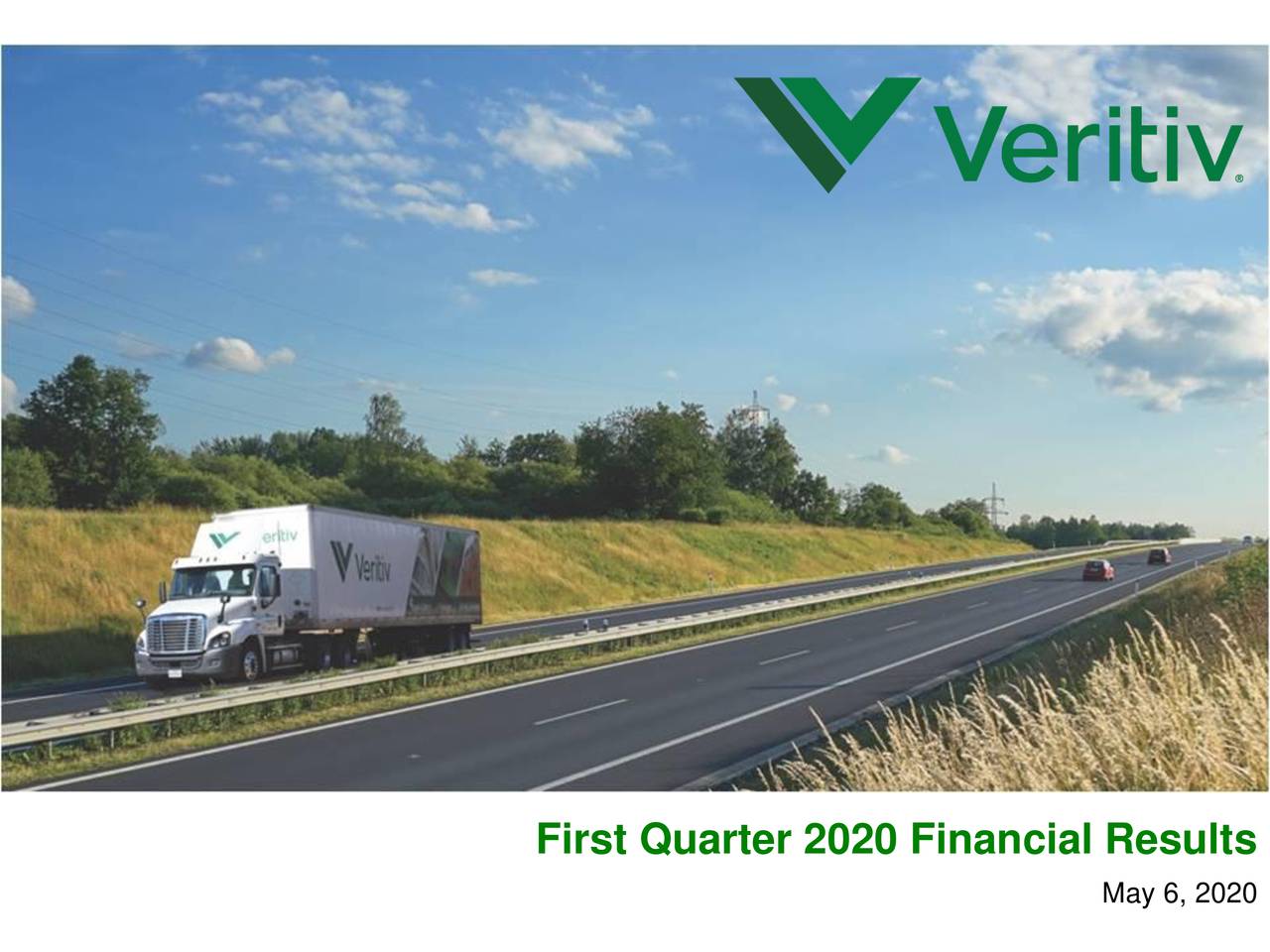 First Quarter 2020 Financial Results