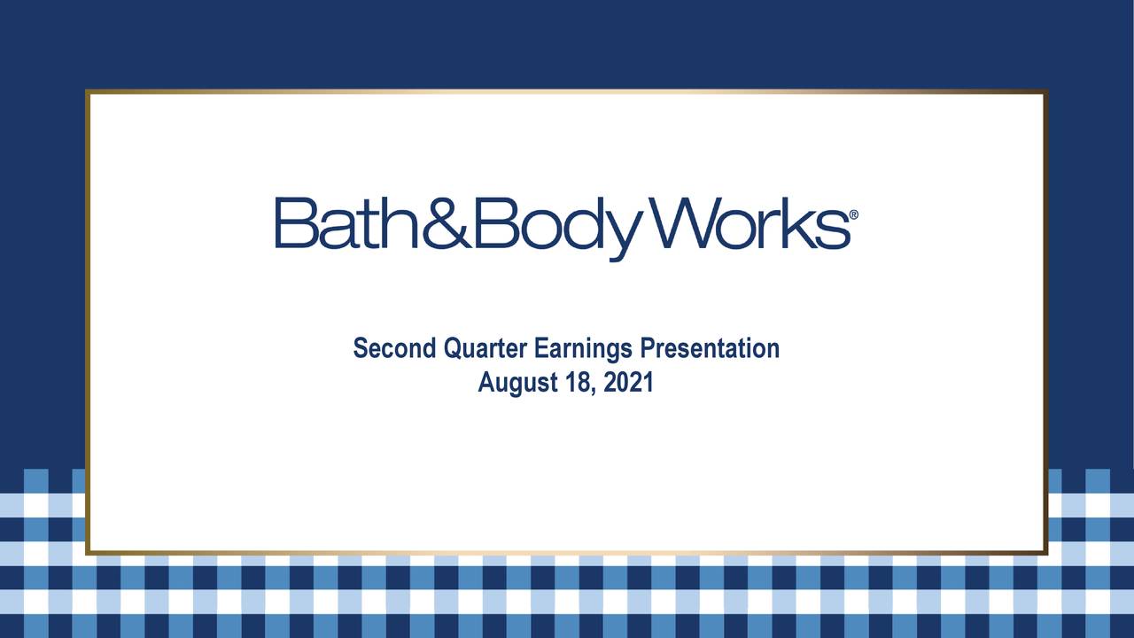 Bath And Body Works Earnings Call