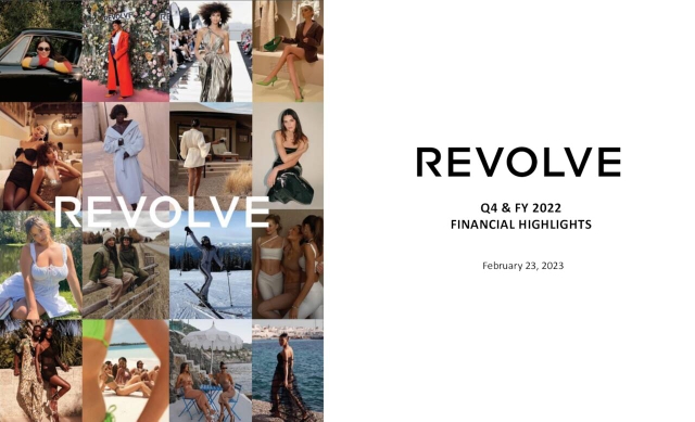 Revolve Group, Inc. 2022 Q4 - Results - Earnings Call Presentation ...