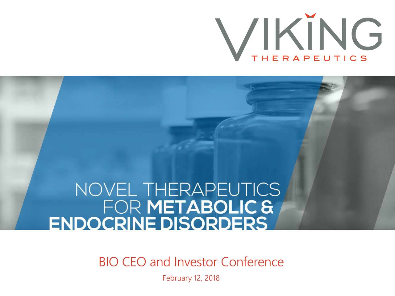 Viking Therapeutics (VKTX) Presents At BIO CEO & Investor Conference ...