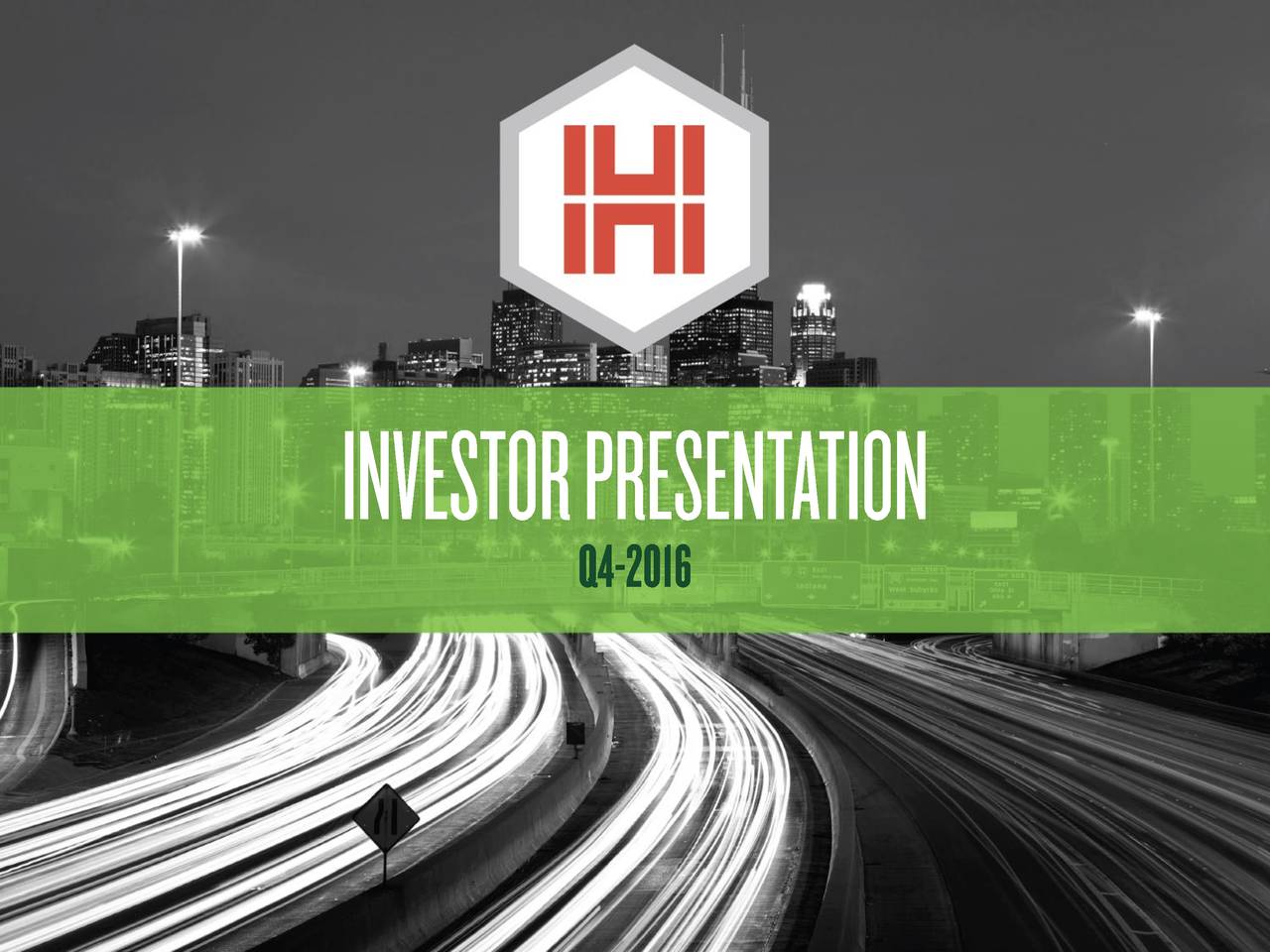 Hub Group, Inc. 2016 Q4 Results Earnings Call Slides (NASDAQHUBG