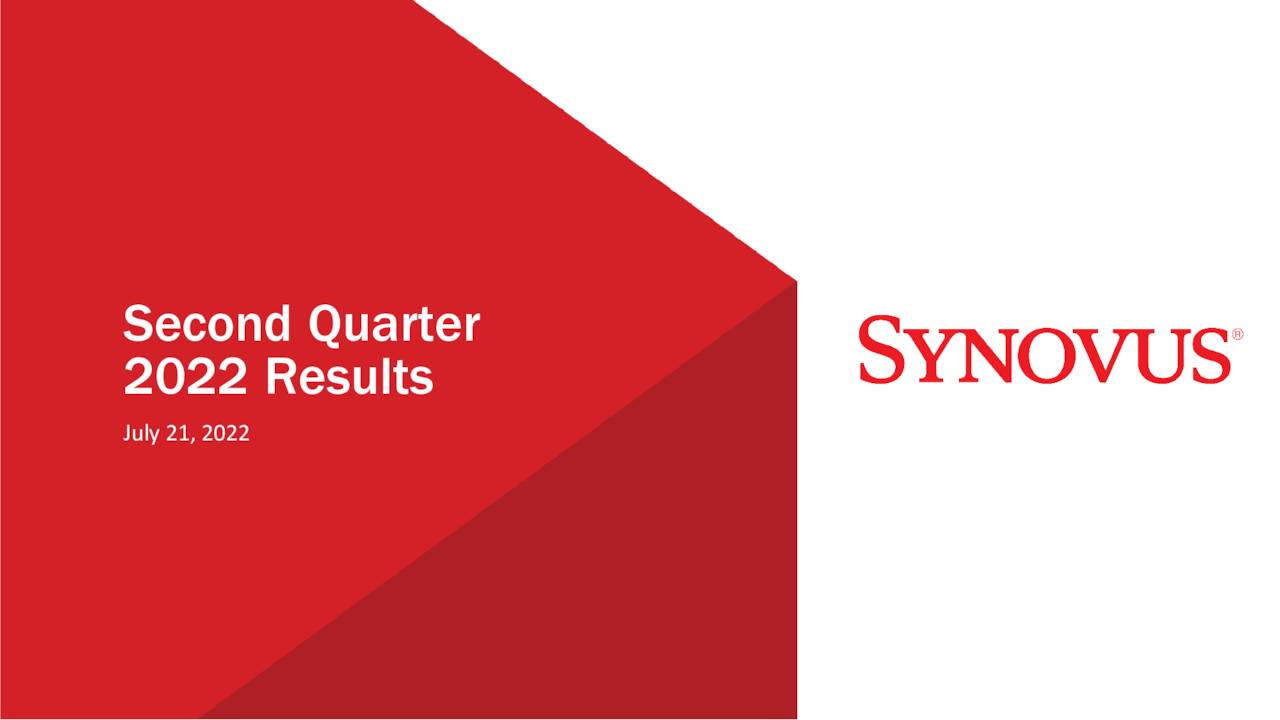 Synovus Financial Corp. 2022 Q2 - Results - Earnings Call Presentation ...