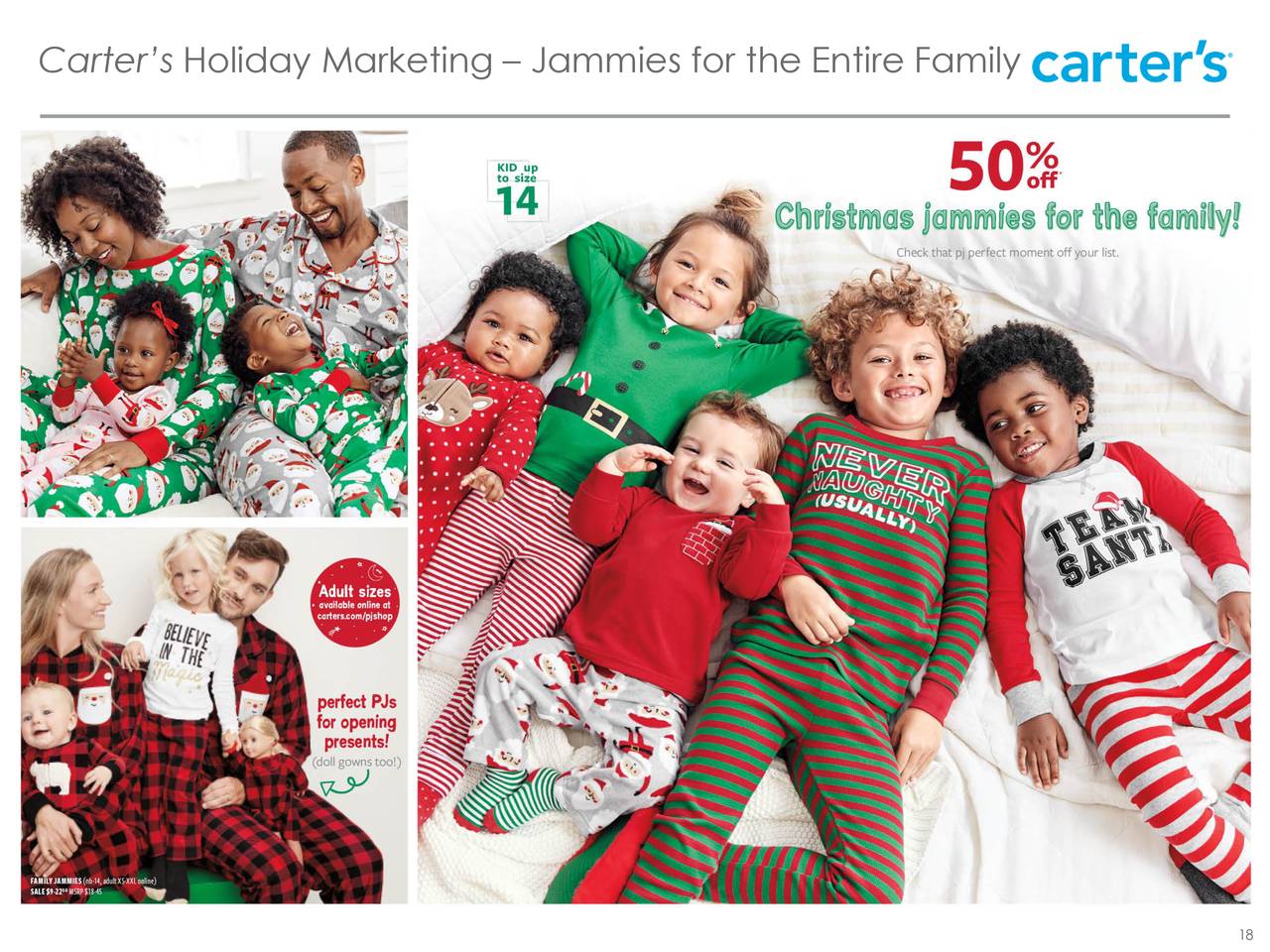 carters adult pjs