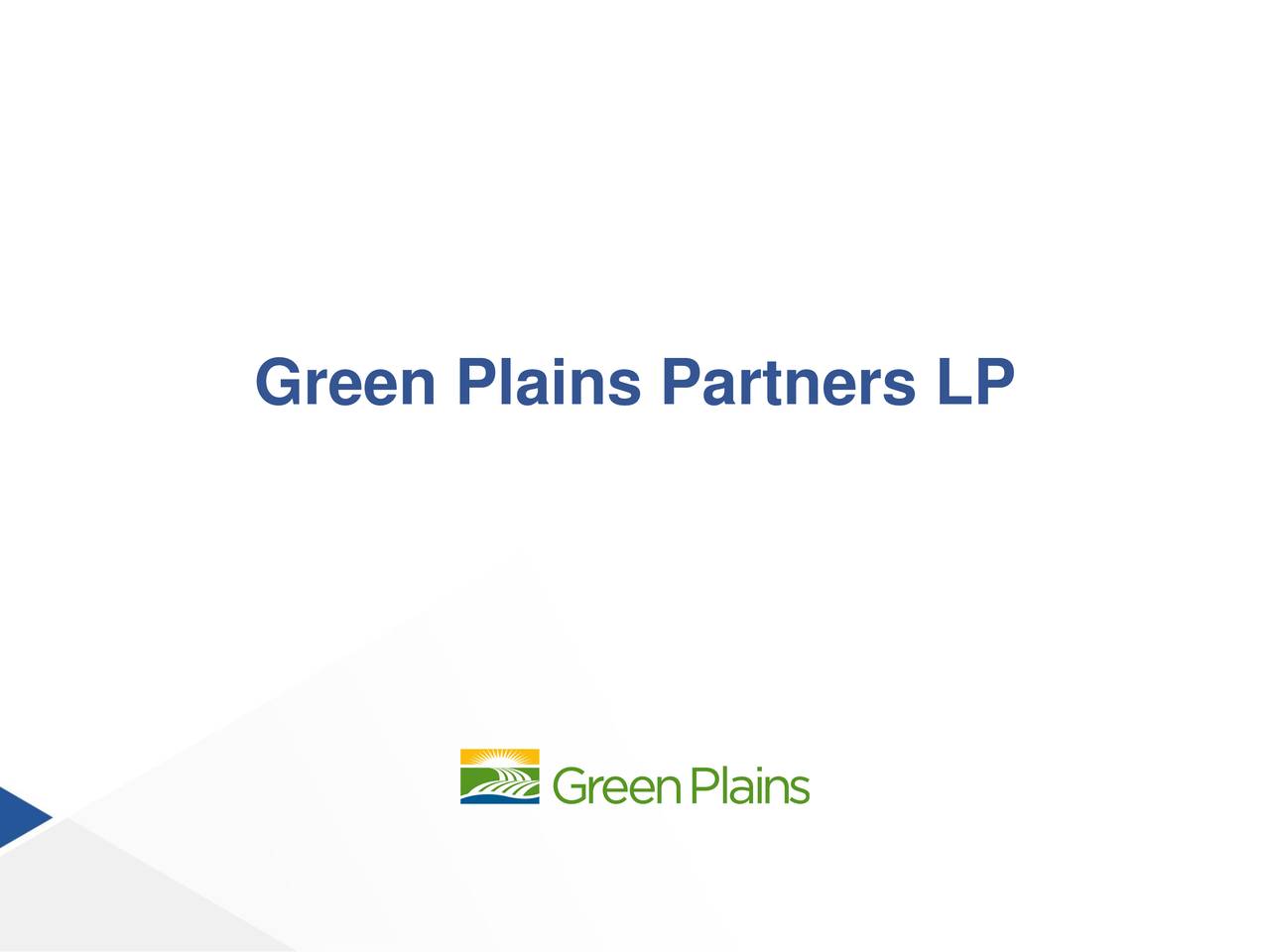 Green Plains Partners LP