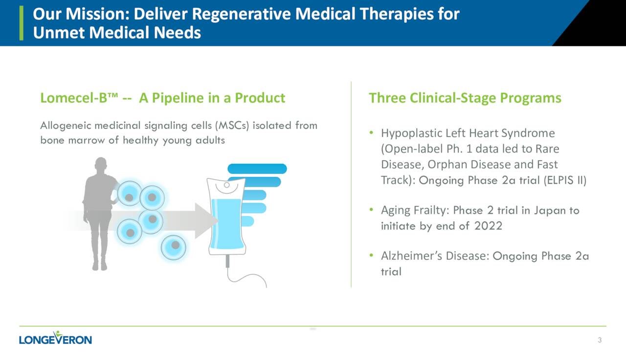 Our Mission: Deliver Regenerative Medical Therapies for