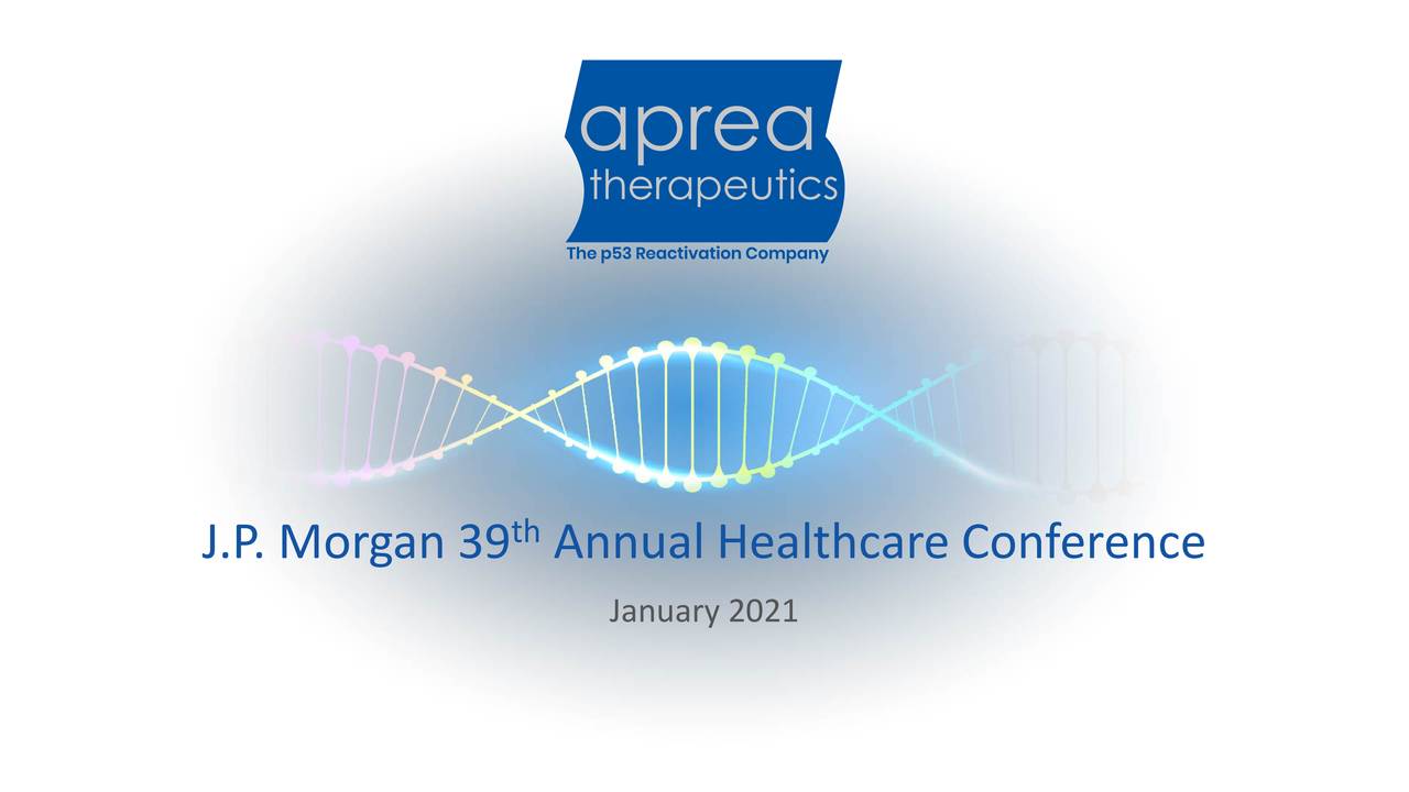 Aprea Therapeutics Apre Presents At Jp Morgan Healthcare Conference