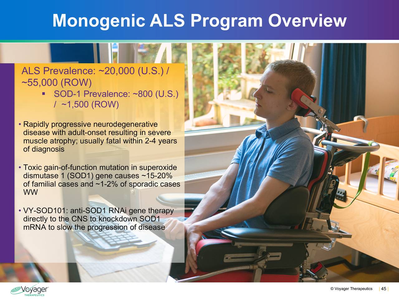 Monogenic ALS Program Overview