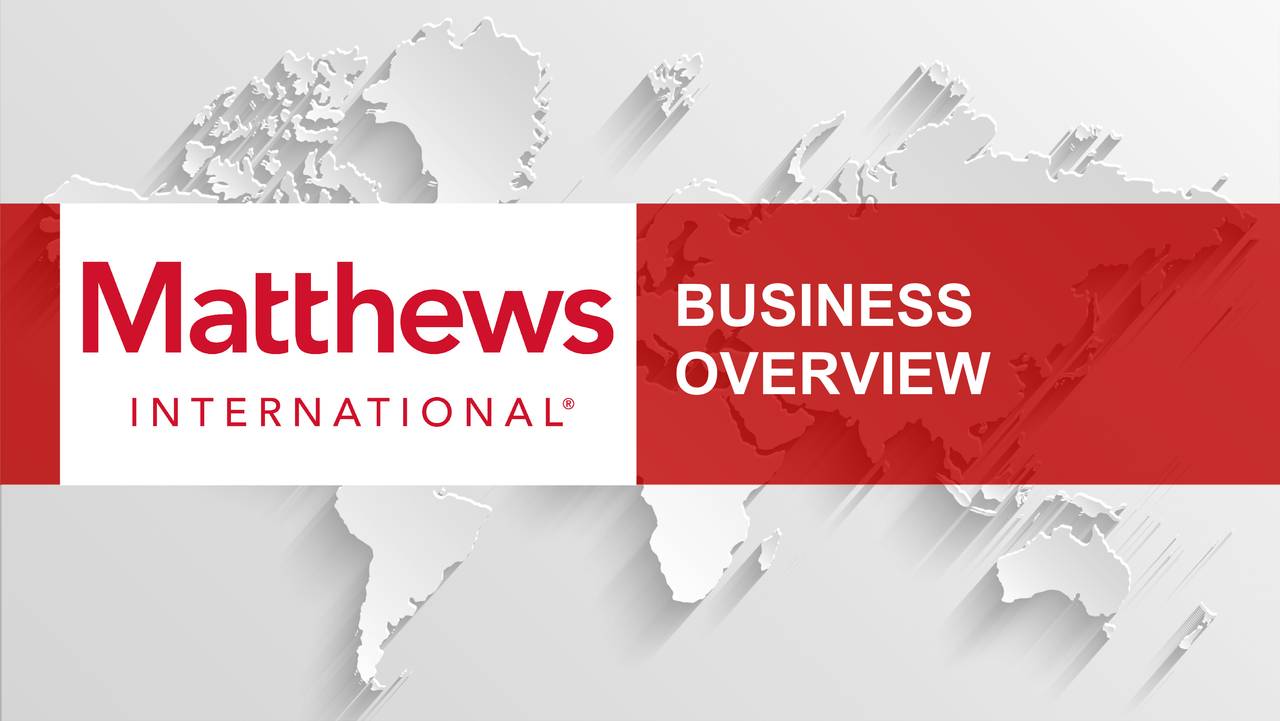Matthews International Corporation 2020 Q3 Results Earnings Call Presentation (NASDAQMATW