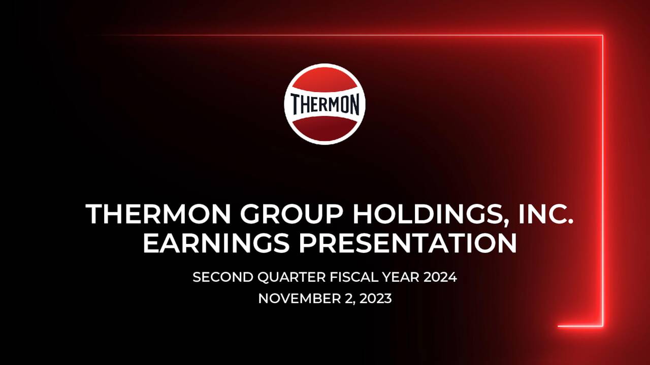 Thermon Group Holdings, Inc. 2024 Q2 - Results - Earnings Call ...