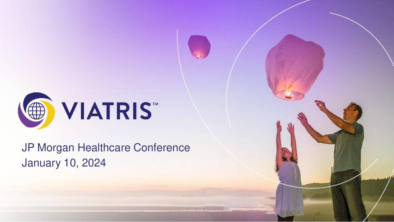 JP Healthcare Conference (NASDAQVTRS) Seeking Alpha