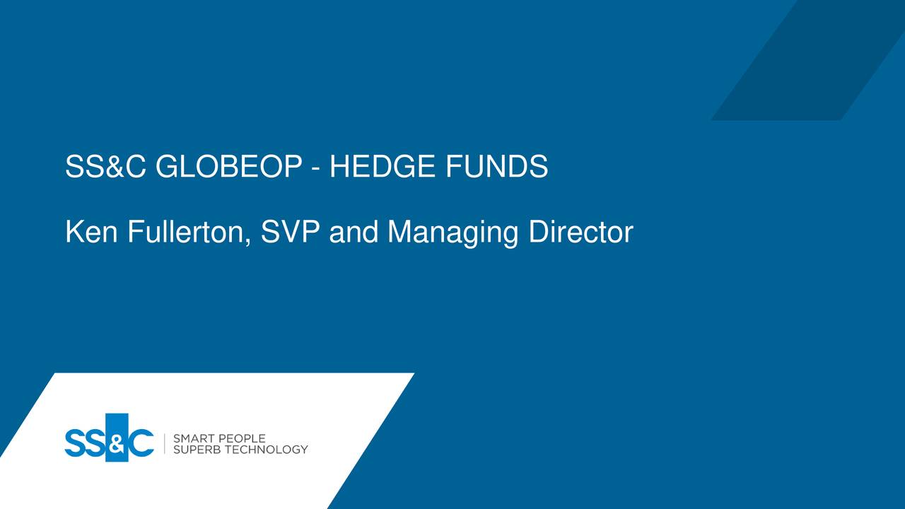 Ss C Technologies Holdings Ssnc Investor Presentation Slideshow Nasdaq Ssnc Seeking Alpha