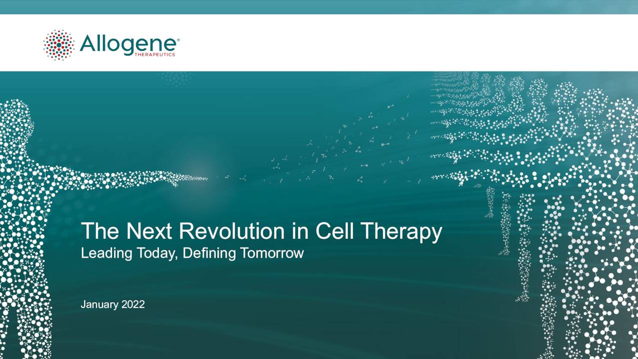 Allogene Therapeutics (ALLO) Investor Presentation (Slideshow) (NASDAQ ...