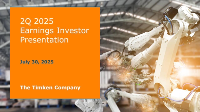 The Timken Company 2025 Q2 - Results - Earnings Call Presentation (NYSE ...