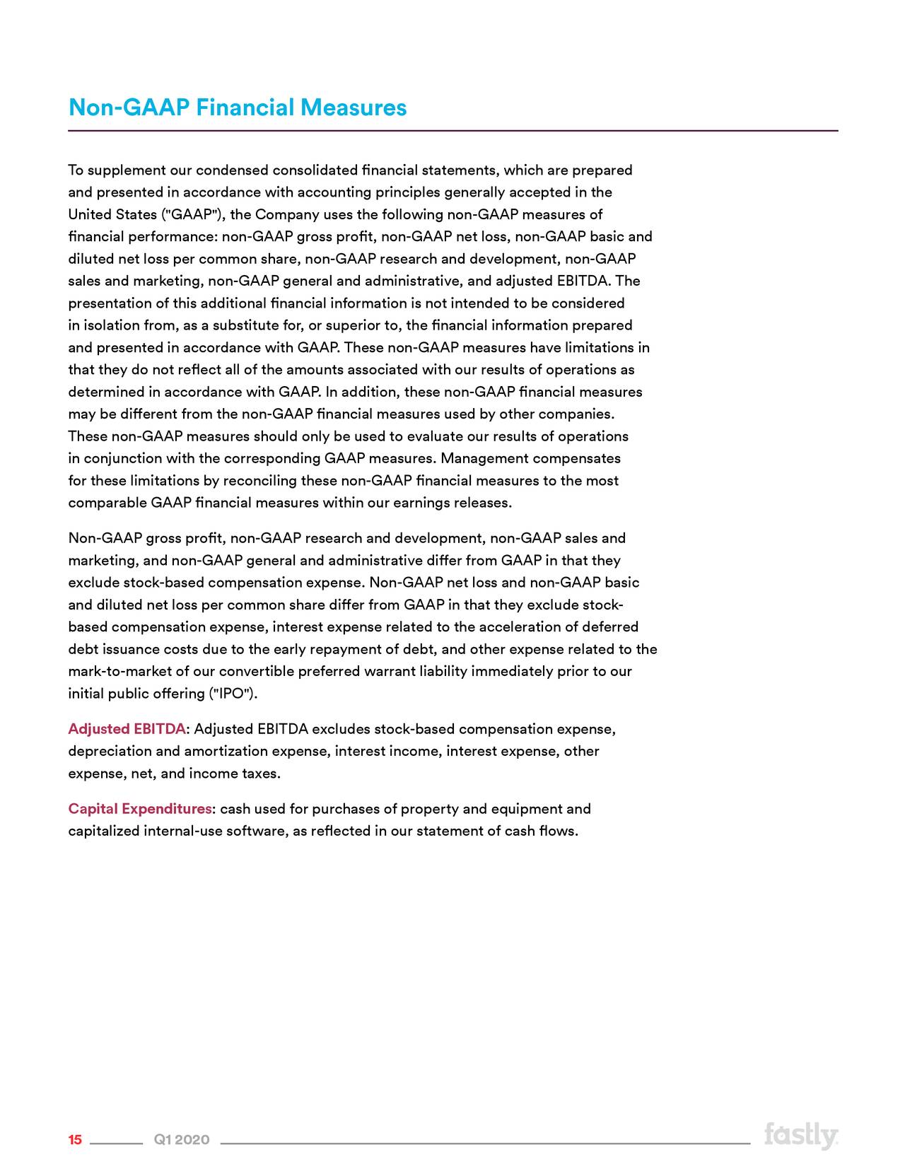 Fastly, Inc. 2020 Q1 - Results - Earnings Call Presentation (NYSE:FSLY) | Seeking Alpha