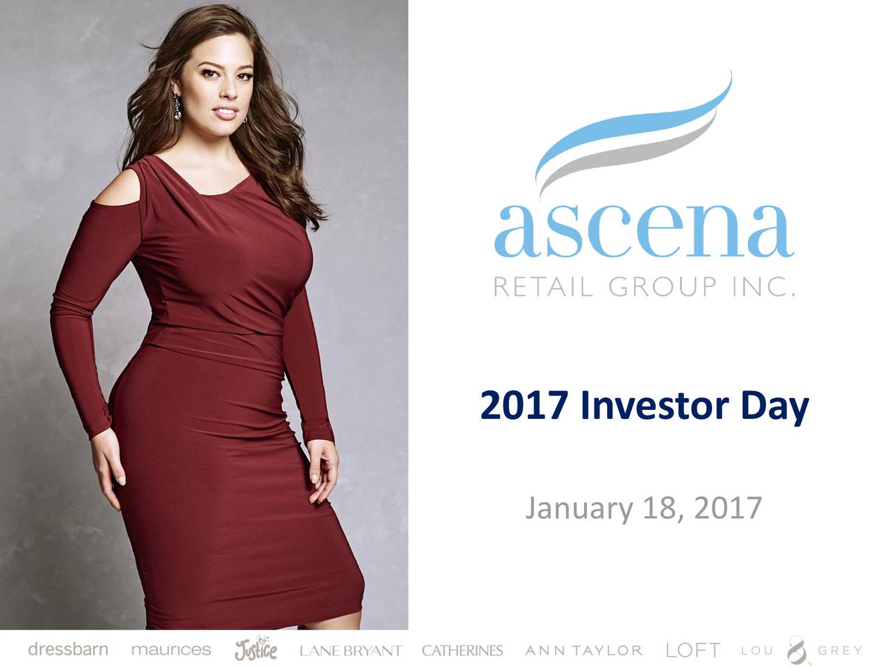 Ascena Retail Group ASNA Investor Presentation Slideshow