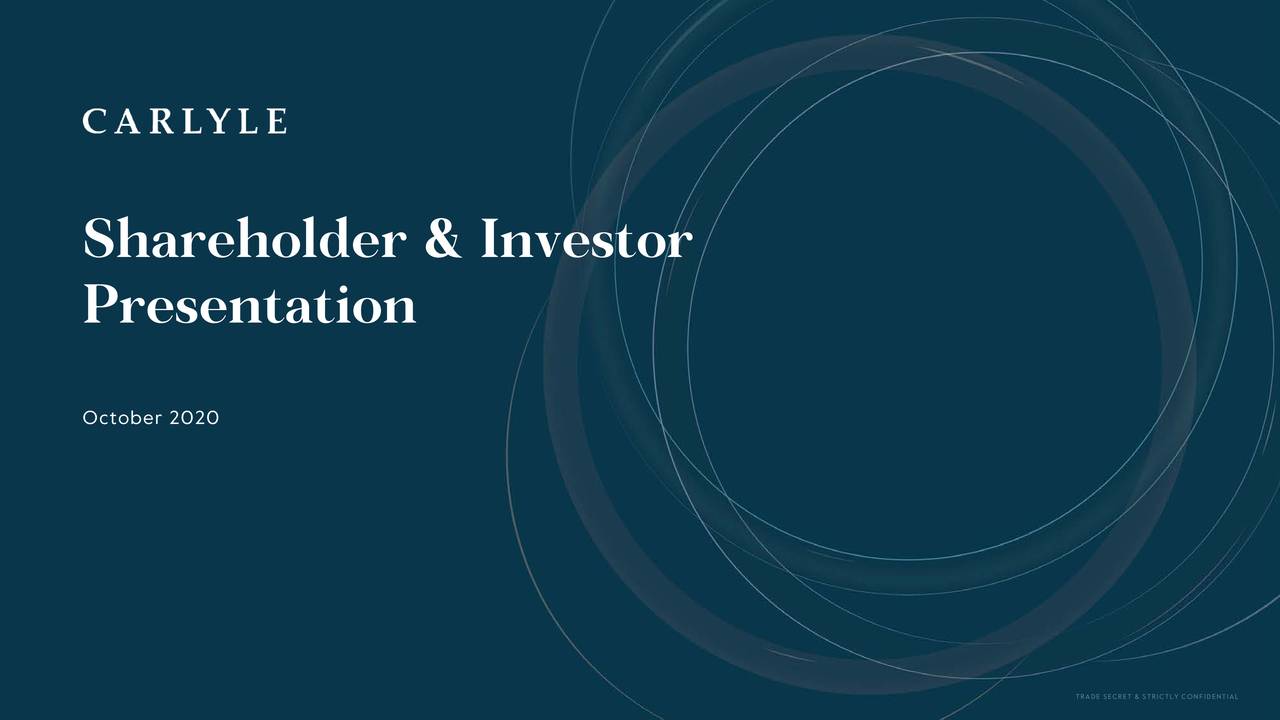 the carlyle group investor presentation