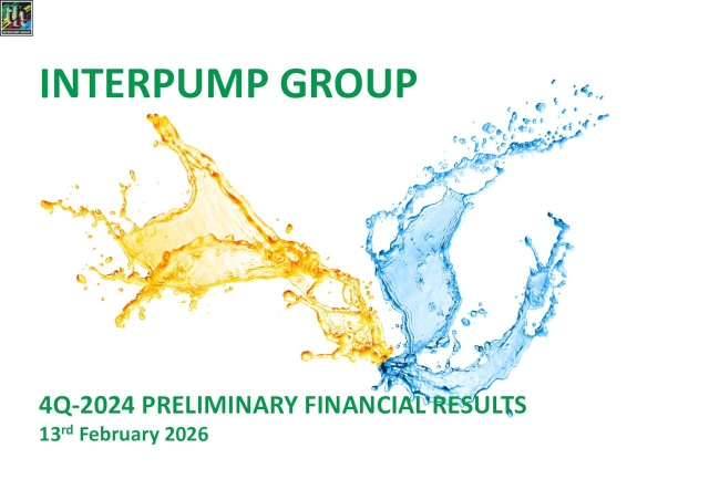 Interpump Group S.p.A. 2025 Q4 - Results - Earnings Call Presentation ...