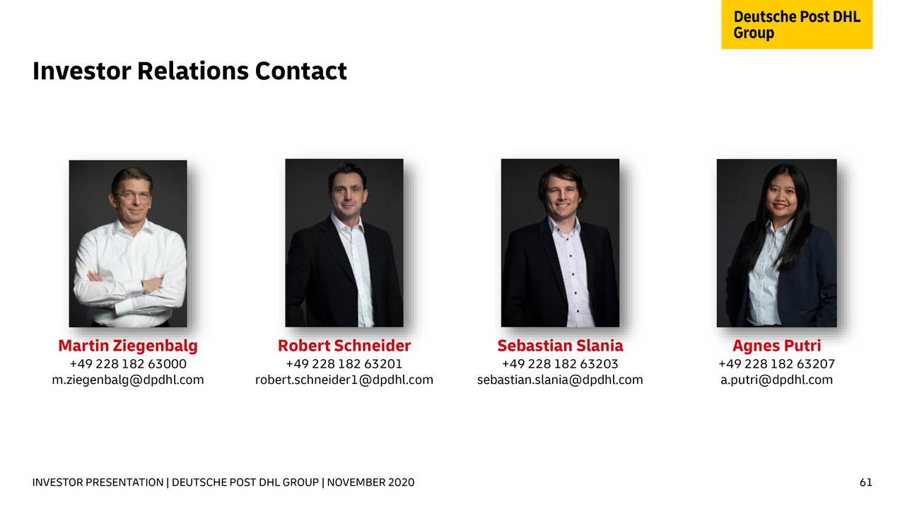 Deutsche Post Dpsgy Investor Presentation Slideshow Otcmkts Dpsgy Seeking Alpha