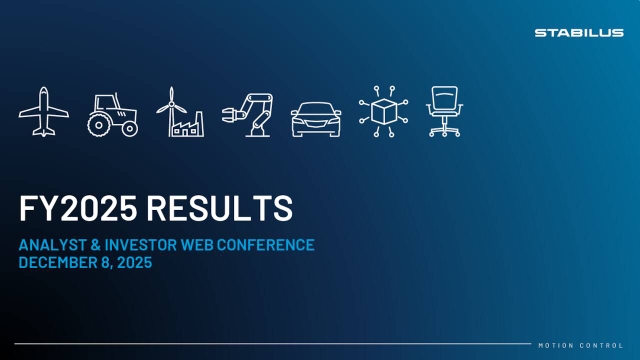 Stabilus SE 2025 Q4 - Results - Earnings Call Presentation (OTCMKTS ...