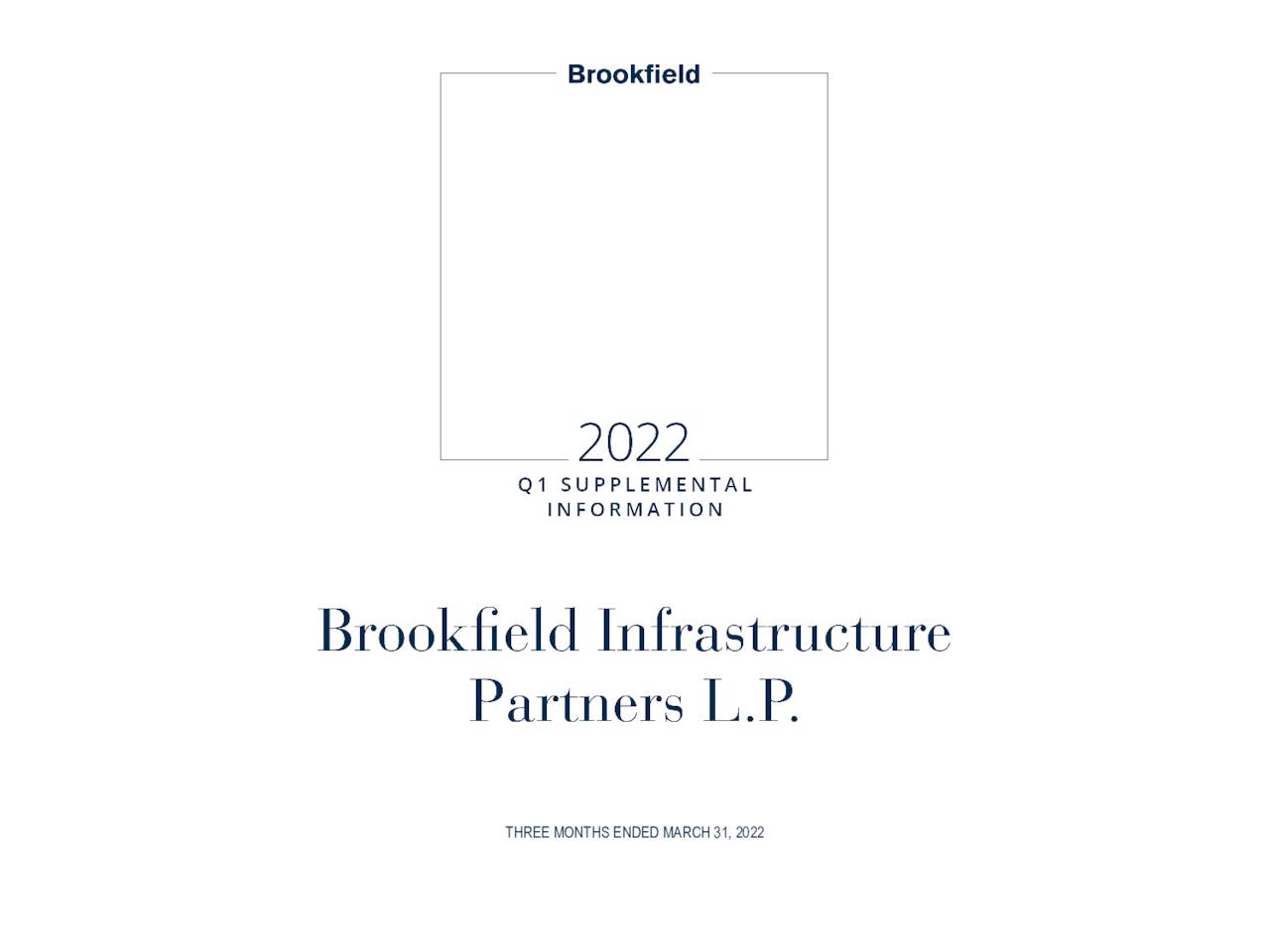 brookfield investor presentation 2022
