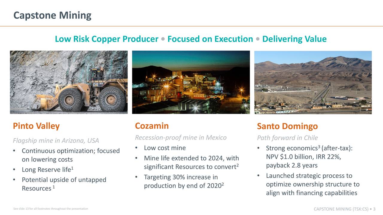 Capstone Mining Corp. 2018 Q4 Results Earnings Call Slides (OTCMKTS