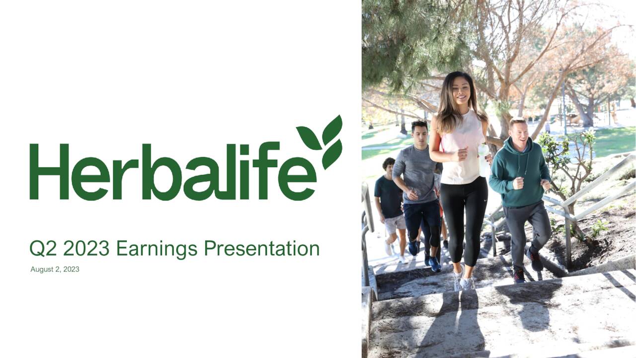 Investor Relations :: Herbalife Ltd. (HLF)