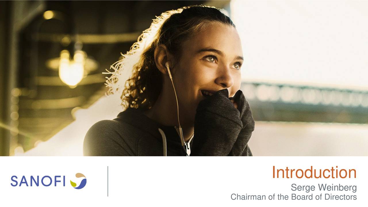 Sanofi (SNY) Investor Presentation - Slideshow (NASDAQ:SNY) | Seeking Alpha