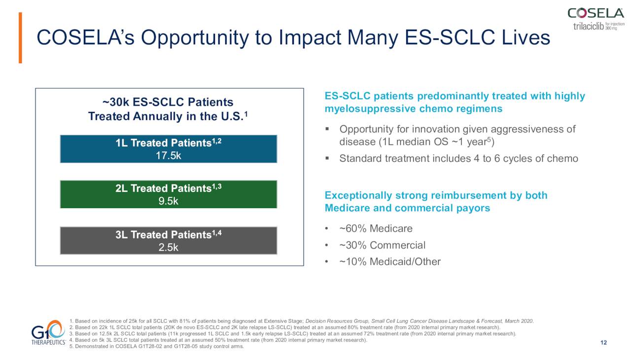 COSELA's Opportunity to Impact Many ES-SCLC Lives