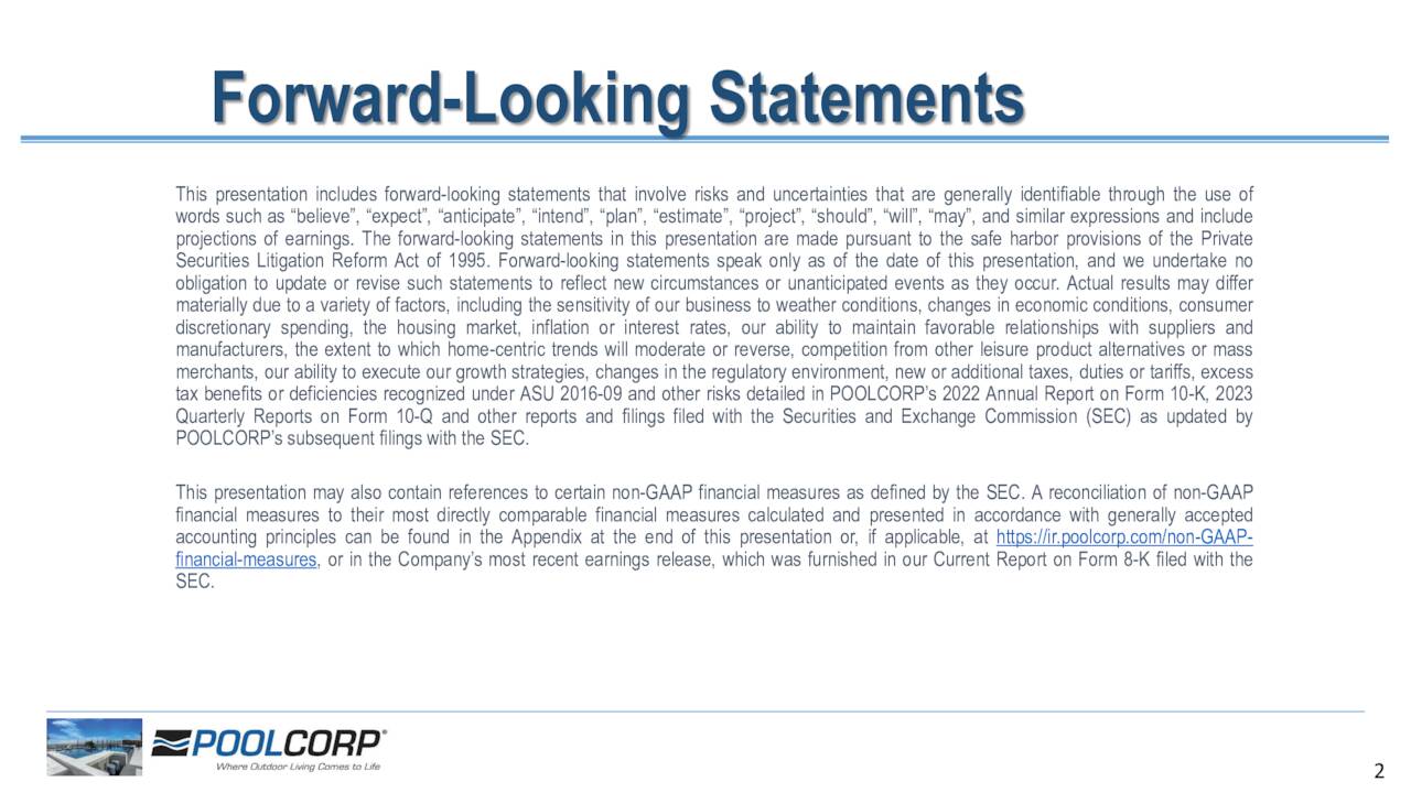 Forward-Looking Statements