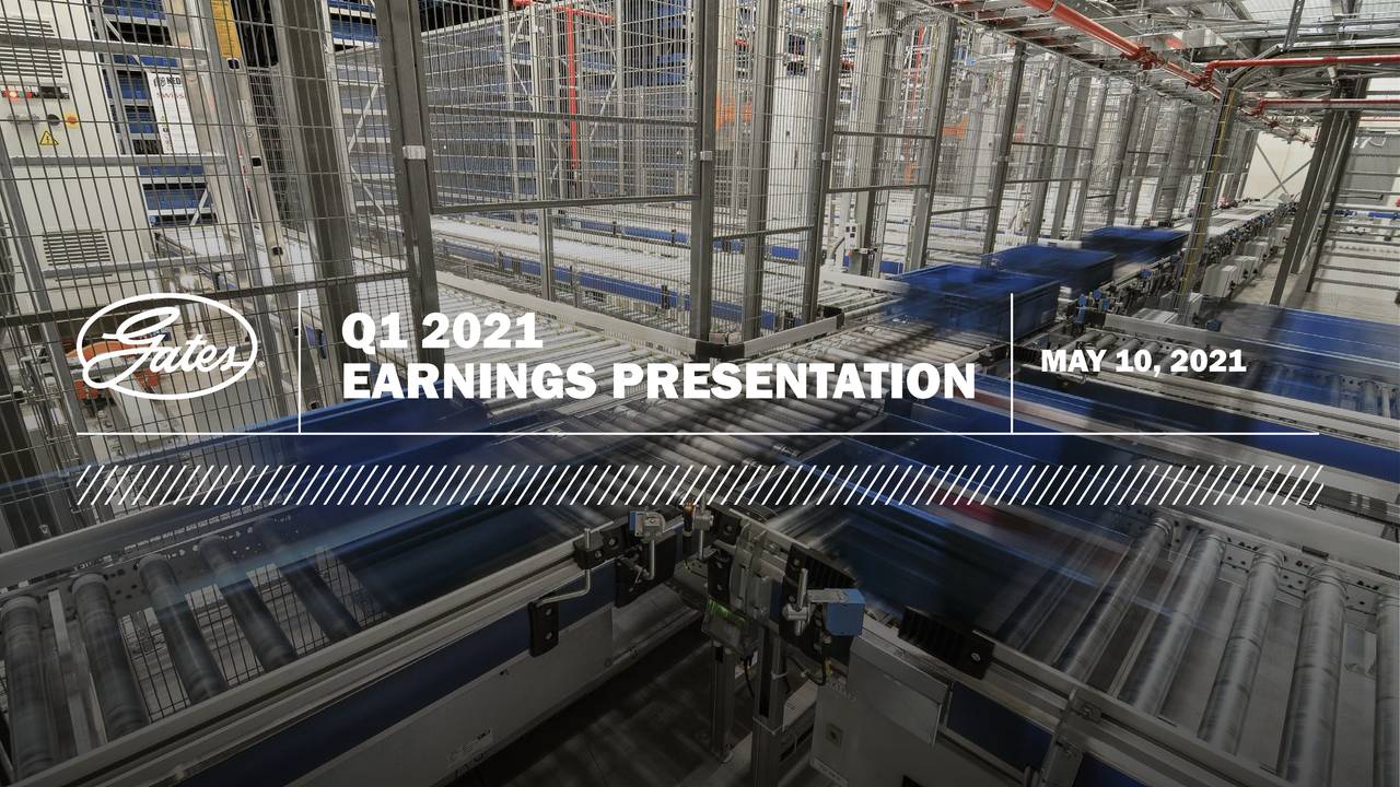 Gates Industrial Corporation plc 2021 Q1 Results Earnings Call