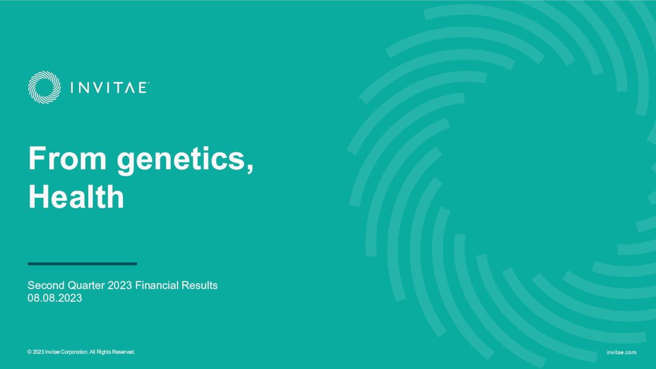 From genetics,
