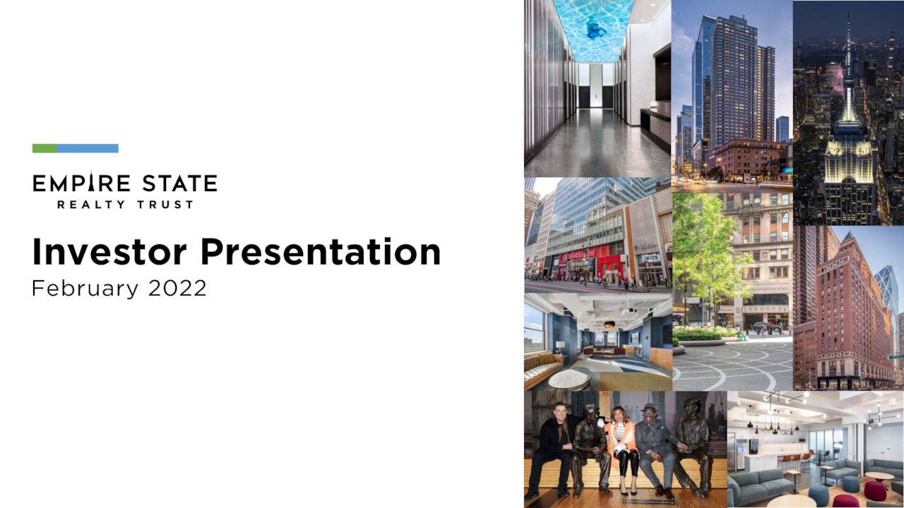 Empire State Realty Trust, Inc. 2021 Q4 Results Earnings Call