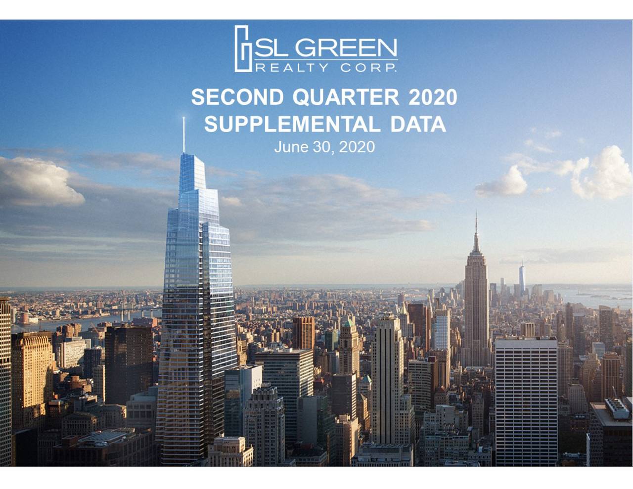 SL Green Realty Corp. 2020 Q2 - Results - Earnings Call Presentation ...